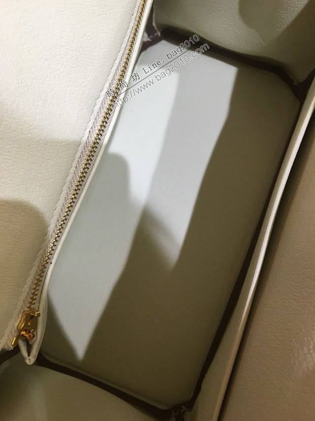 Hermes女包 愛馬仕經典款birkin包 金扣 epsom皮 金棕色拼錫器灰 頂級手工 Hermes鉑金拼色手提女包  am2061